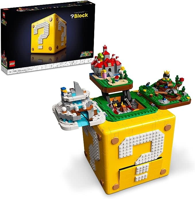 LEGO Super Mario 64 Question Mark Block: $180 for members LEGO Super Mario 64 Question Mark Block: $180 for members