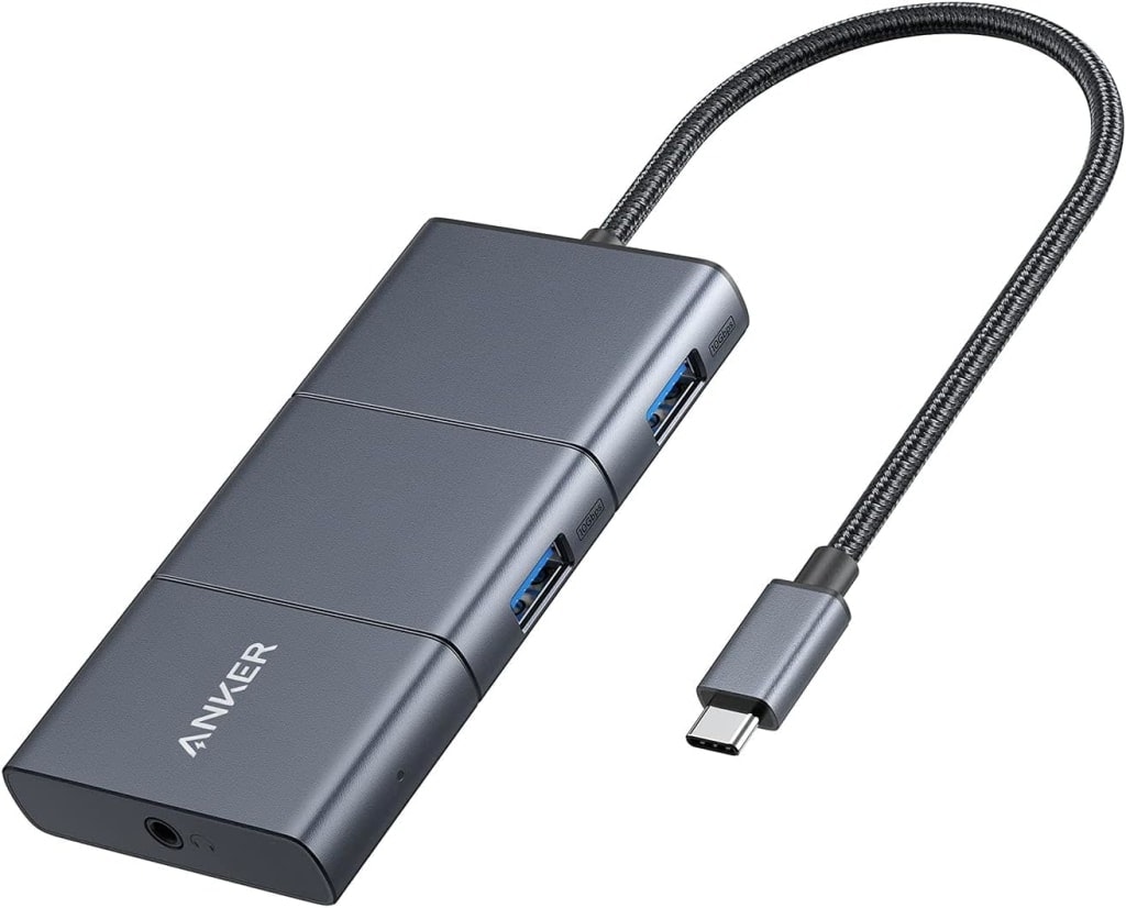 Anker PowerExpand 6-in-1 USB-C Adapter Mini Hub: $13 Anker PowerExpand 6-in-1 USB-C Adapter Mini Hub: $13