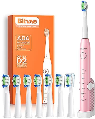 Bitvae Daily Sonic Electric Toothbrush w/ 8 Brush Heads: $12.99 Bitvae Daily Sonic Electric Toothbrush w/ 8 Brush Heads: $12.99