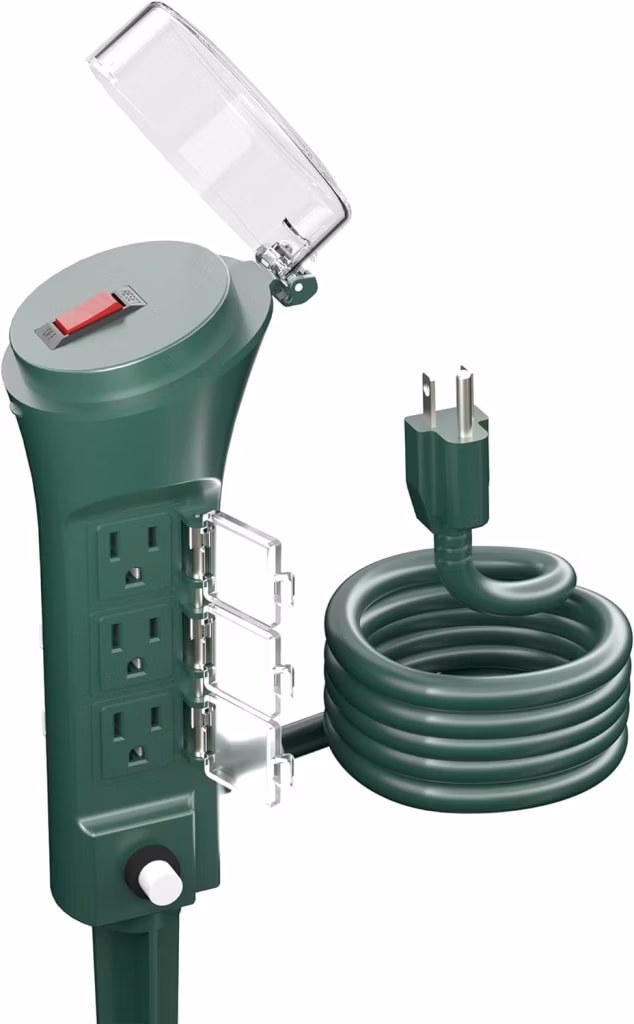 BN-LINK Outdoor 6-Foot Extension Cord Stake with 6 Outlets: $18 BN-LINK Outdoor 6-Foot Extension Cord Stake with 6 Outlets: $18