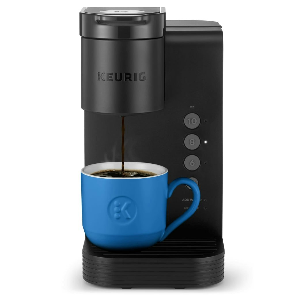 Keurig K-Express Essentials Single Serve K-Cup Pod Coffee Maker: $70 Keurig K-Express Essentials Single Serve K-Cup Pod Coffee Maker: $70