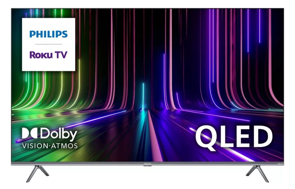 Philips 55" 4K QLED Roku Smart TV: $260 Philips 55" 4K QLED Roku Smart TV: $260