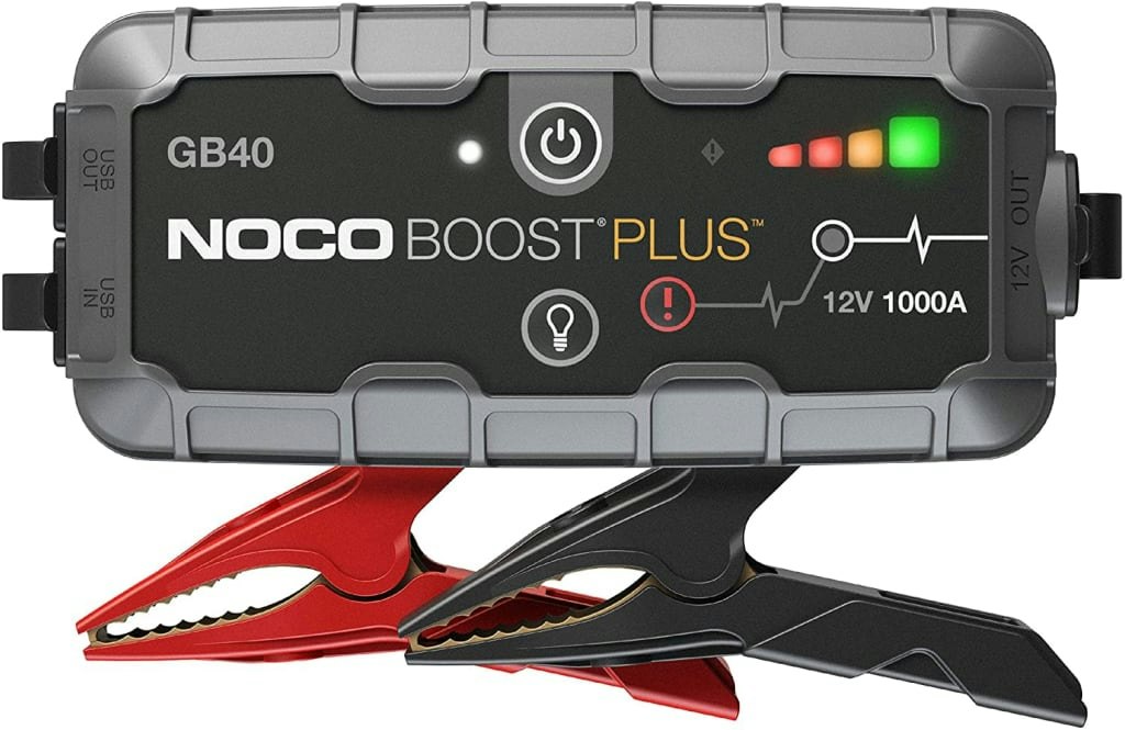 NOCO Boost Plus GB40 1000A UltraSafe Car Battery Jump Starter