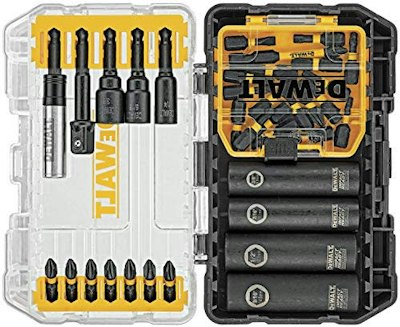 DeWalt 35-Piece Impact Ready FlexTorq Screwdriver Bit Set for $30 + free shipping