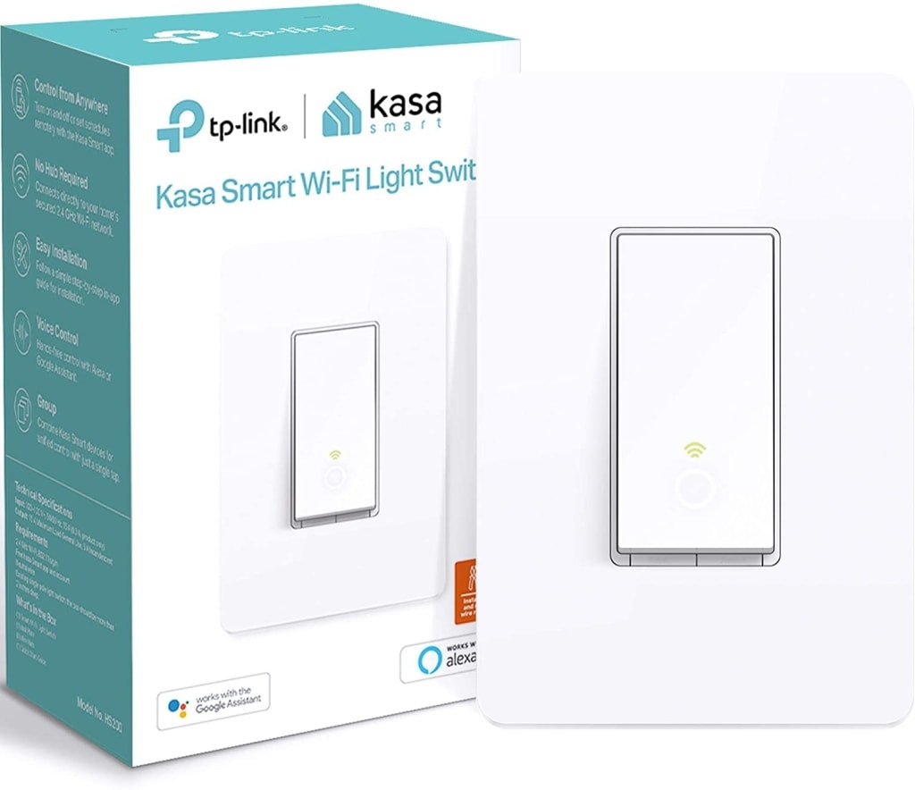 TP-Link Kasa Smart WiFi Light Switch: $11 TP-Link Kasa Smart WiFi Light Switch: $11