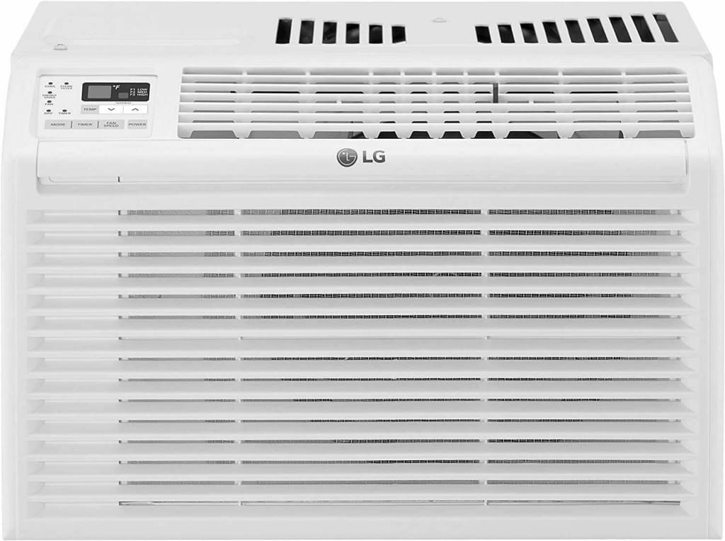 Open-box LG 6,000-BTU Window Air Conditioner: $143
