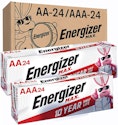 Energizer AA Batteries 24ct and AAA Batteries 24ct for $24 w/ Sub & Save + free shipping