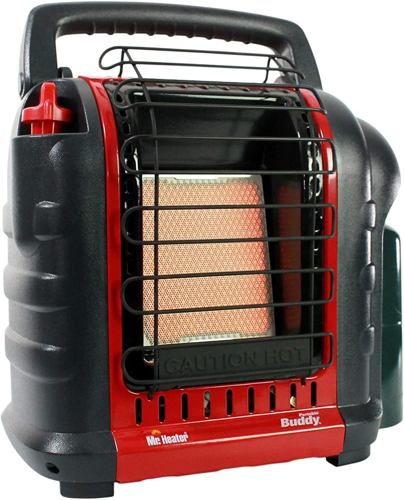 Mr. Heater Buddy MH9BX Portable Propane Radiant Heater: $43