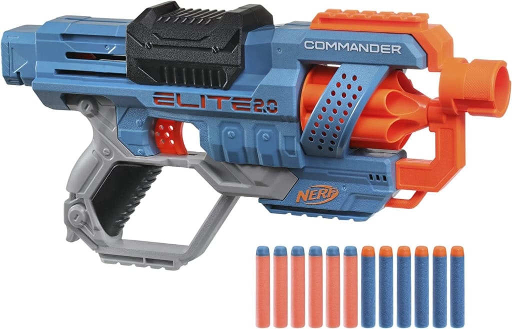 Nerf Elite 2.0 Commander RD-6 Dart Blaster: $6.99 Nerf Elite 2.0 Commander RD-6 Dart Blaster: $6.99