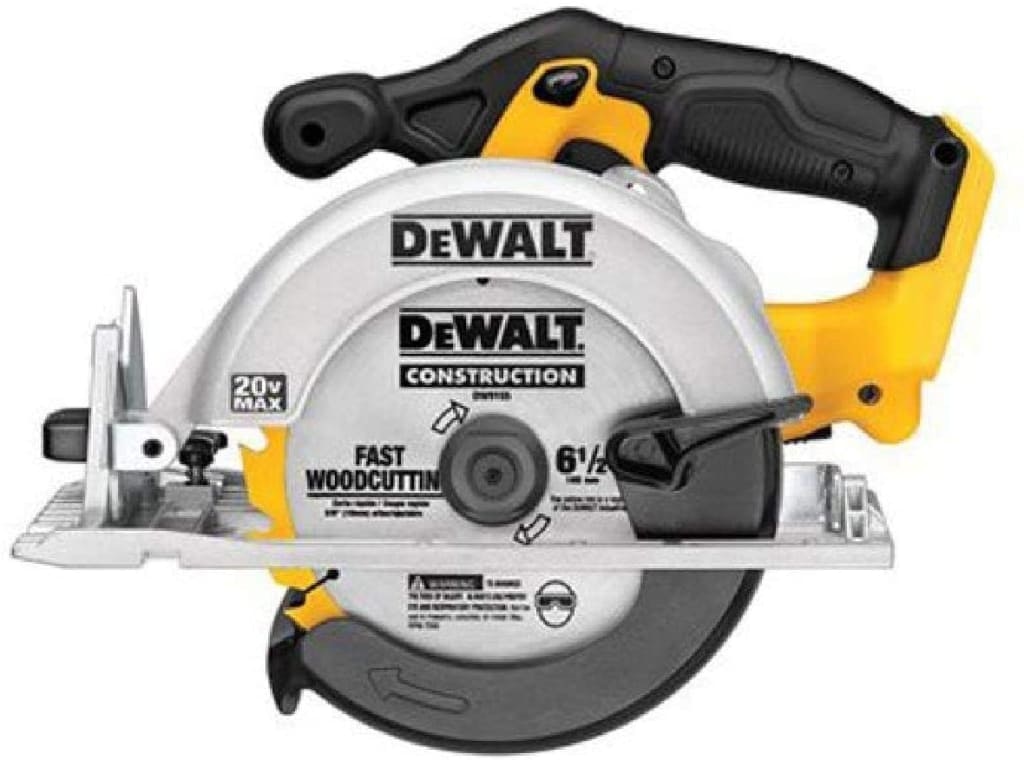 DeWalt 20V Max Li-ion 6-1/2" Circular Saw (Tool Only): $89