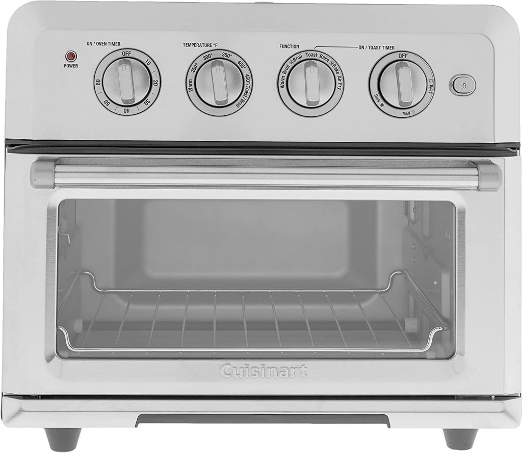 Cuisinart 1,800W Stainless Steel Air Fryer Toaster Oven: $100 w/ FREE $10 Gift Card