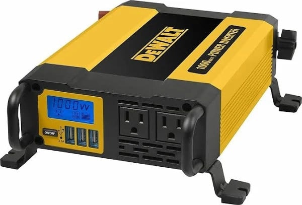 DeWalt 1,000W Power Inverter: $120 DeWalt 1,000W Power Inverter: $120