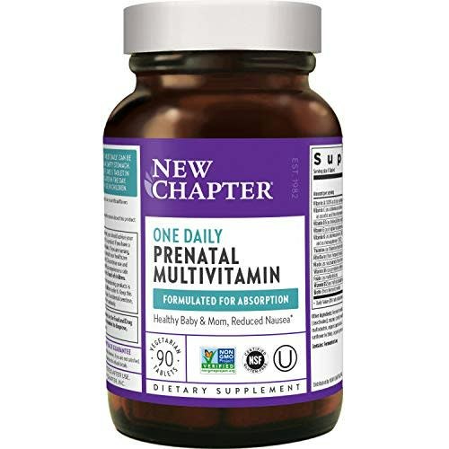 New Chapter Prenatal Vitamins Prenatal Multivitamin with Methylfolate + Choline for Healthy Mom: $40.91 New Chapter Prenatal Vitamins Prenatal Multivitamin with Methylfolate + Choline for Healthy Mom: $40.91