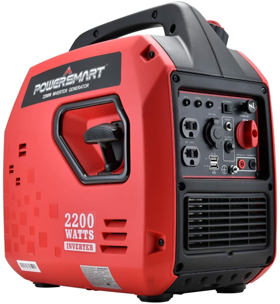 PowerSmart 2,200W Super Quiet Gasoline-Powered Generator: $299 PowerSmart 2,200W Super Quiet Gasoline-Powered Generator: $299