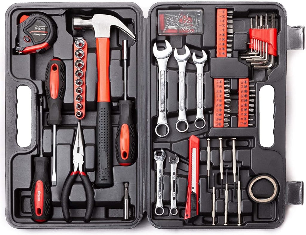 Cartman 148-Piece Automotive & Home Tool Set: $28 w/ Prime Cartman 148-Piece Automotive & Home Tool Set: $28 w/ Prime
