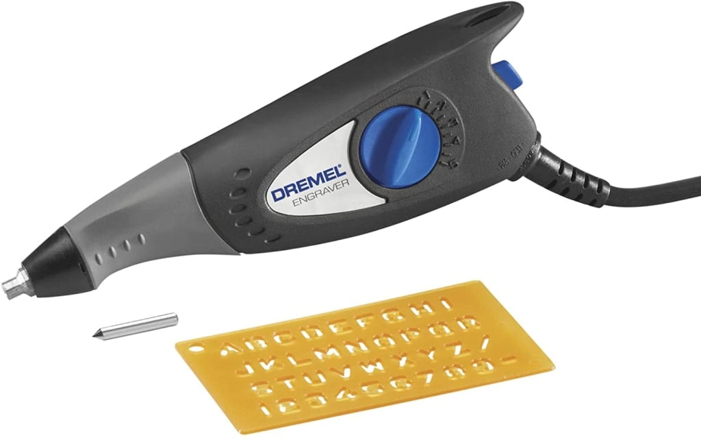 Dremel 120V Engraver Rotary Tool with Stencils: $19