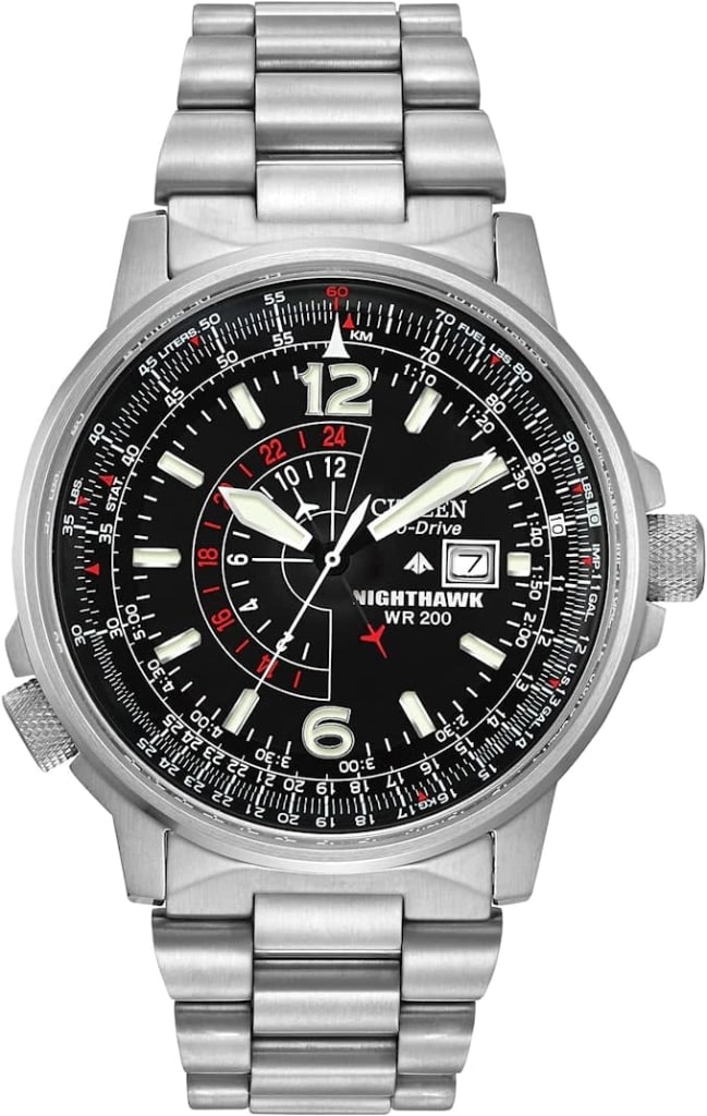 Citizen Men's Eco-Drive Promaster Nighthawk Quartz Watch: $225.86 Citizen Men's Eco-Drive Promaster Nighthawk Quartz Watch: $225.86