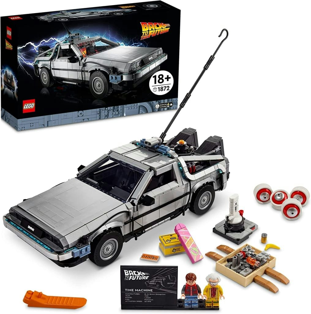 LEGO Icons Back to the Future Time Machine: $160