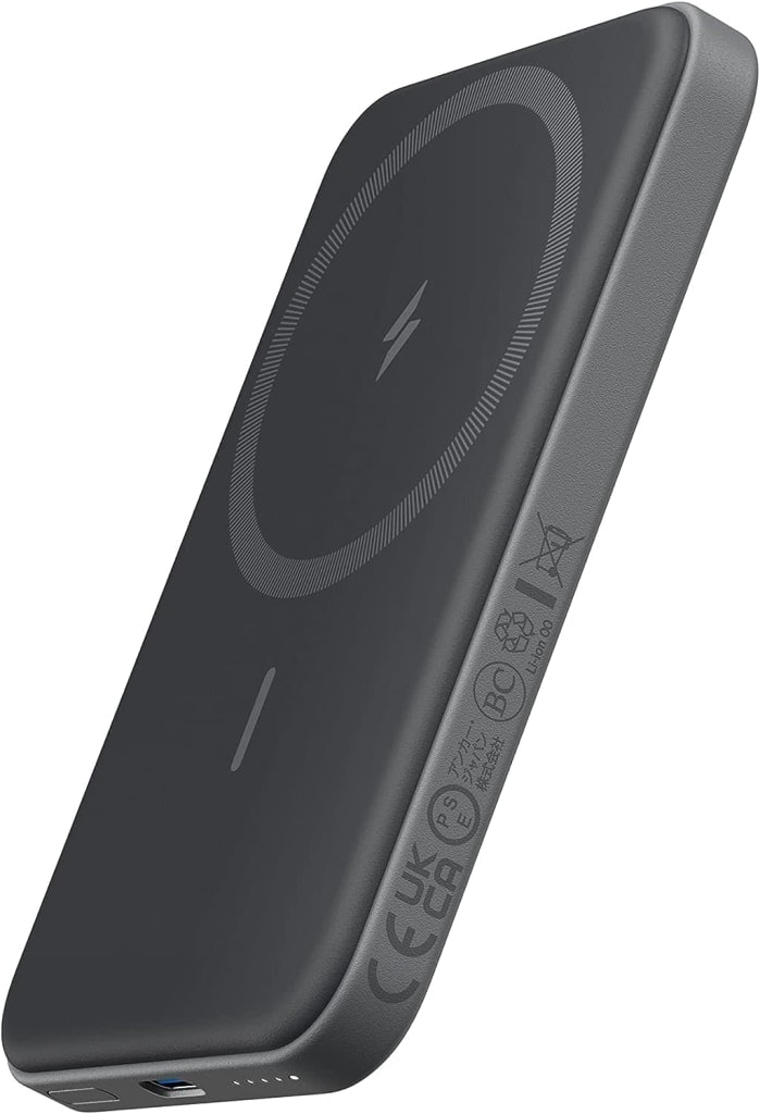 Anker 621 MagGo 5,000mAh Magnetic Wireless Charger: $24