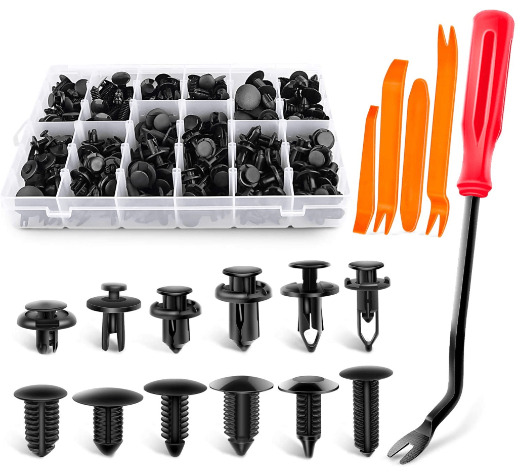 240-Piece Bumper Retainer Clips Set: $10