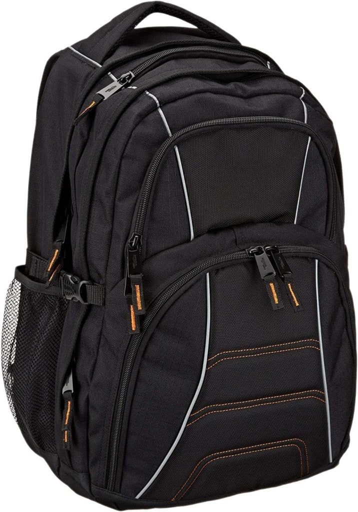 Amazon Basics 17" Laptop Backpack: $25.99