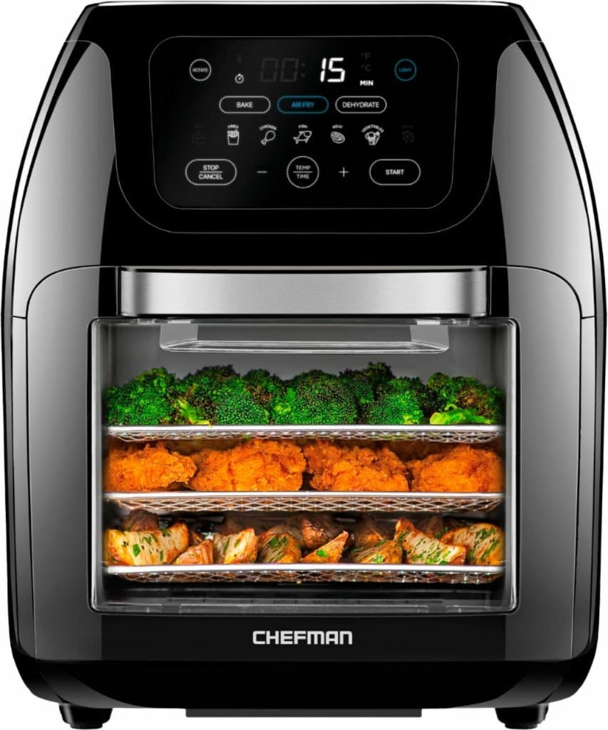 Chefman 10.5-Quart Multifunctional Digital Air Fryer+: $90 Chefman 10.5-Quart Multifunctional Digital Air Fryer+: $90