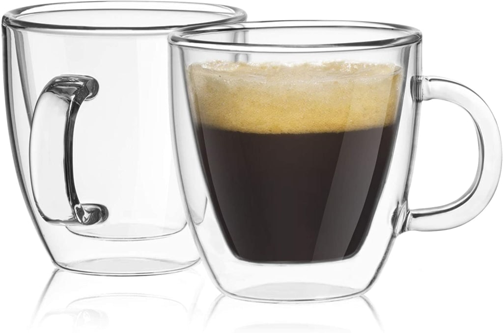 JoyJolt Savor Double Wall Insulated Espresso Mugs 2-Pack: $16 JoyJolt Savor Double Wall Insulated Espresso Mugs 2-Pack: $16