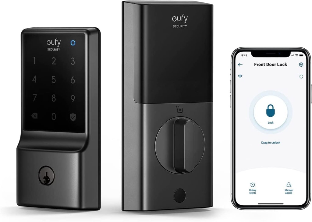 eufy Security C210 5-in-1 Keyless Entry Door Lock: $69.99 eufy Security C210 5-in-1 Keyless Entry Door Lock: $69.99