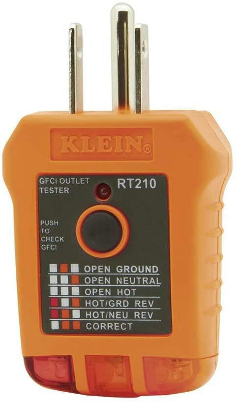 Klein Tools RT210 Outlet Tester: $11 Klein Tools RT210 Outlet Tester: $11