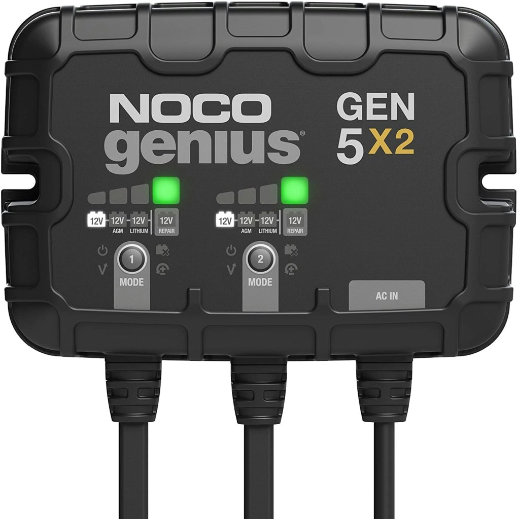 NOCO Genius GENX2 Automatic Marine Battery Charger: $107.69 w/ Prime NOCO Genius GENX2 Automatic Marine Battery Charger: $107.69 w/ Prime