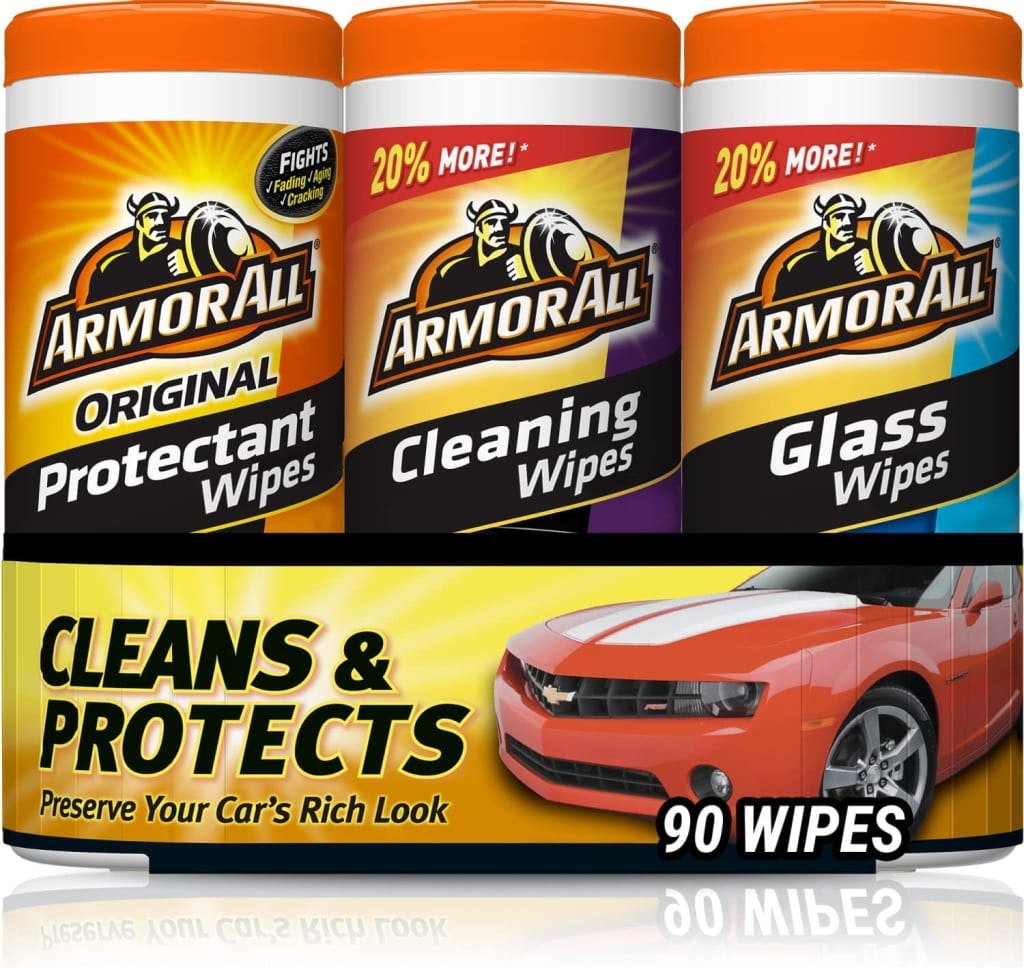 Armor All Wipes 30-Count Tub 3-Pack: $12 Armor All Wipes 30-Count Tub 3-Pack: $12