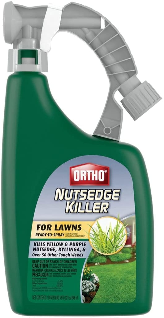 Ortho Nutsedge Killer for Lawns Ready-To-Spray 32-oz. Bottle: $12 Ortho Nutsedge Killer for Lawns Ready-To-Spray 32-oz. Bottle: $12