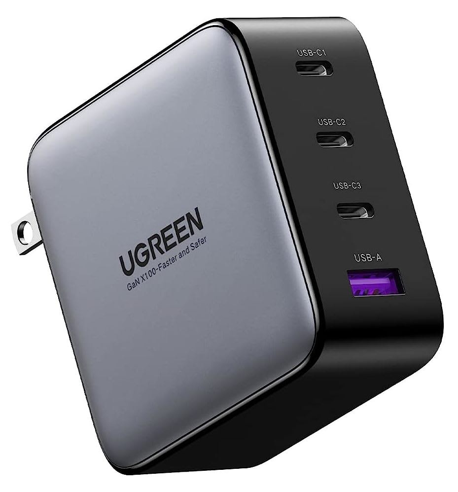 Ugreen 100W 4-Port USB-C GaN Charger: $33