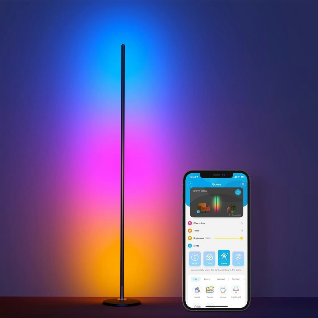 Govee LED Floor Lamp: $54 Govee LED Floor Lamp: $54