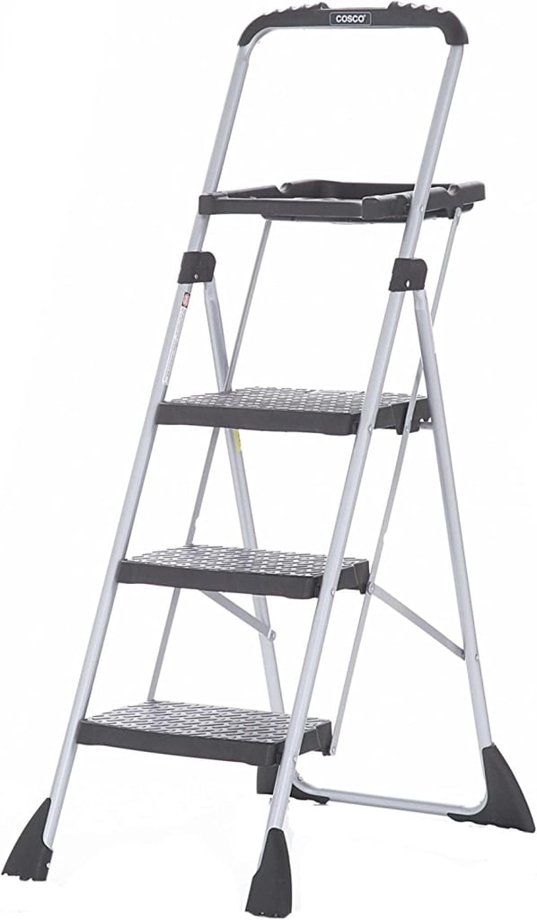 Cosco 3-Step Steel Ladder: $54
