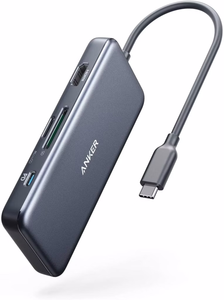  Anker 341 7-in-1 USB-C Hub: $25