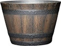 Classic Home and Garden 9" Whiskey Barrel + free shipping w/ $35
