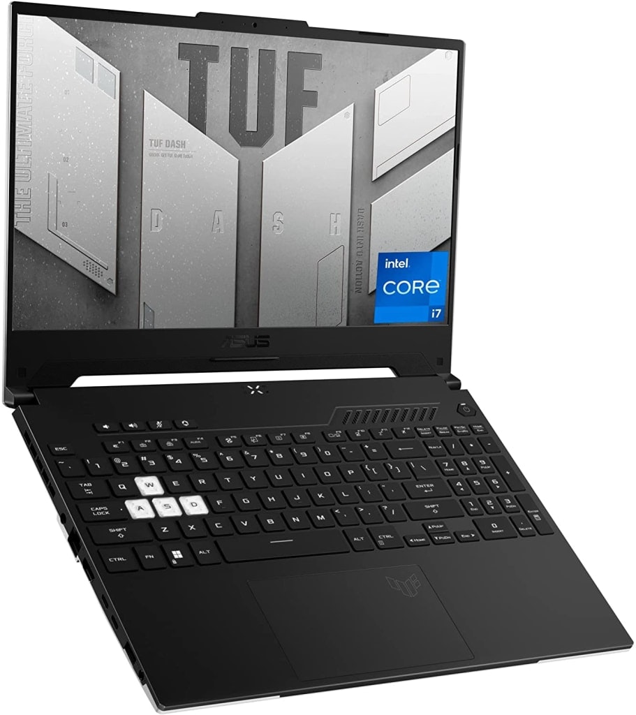 Asus TUF Dash 12th-Gen. i7 15.6" Gaming Laptop w/ NVIDIA GeForce RTX 3060: $904 Asus TUF Dash 12th-Gen. i7 15.6" Gaming Laptop w/ NVIDIA GeForce RTX 3060: $904