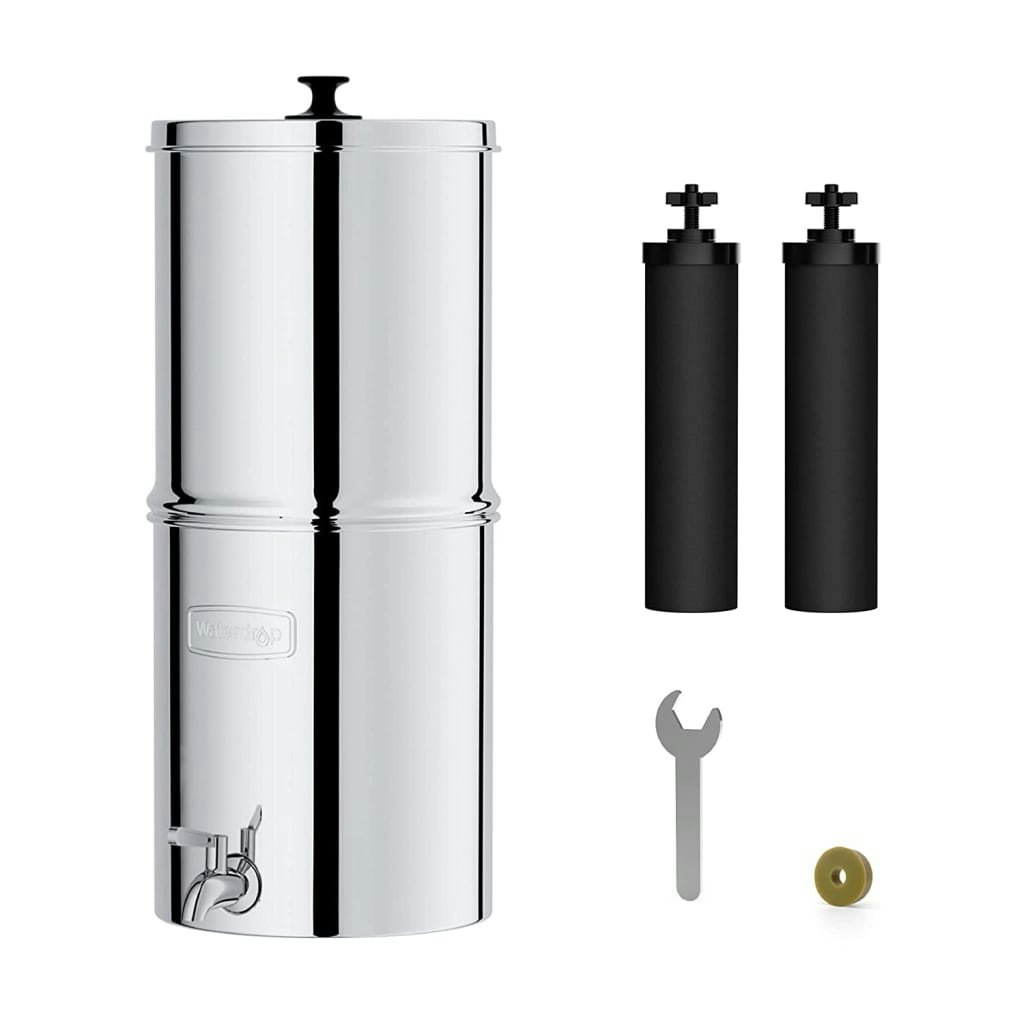 Waterdrop Gravity-Fed Water Filtration System: $100