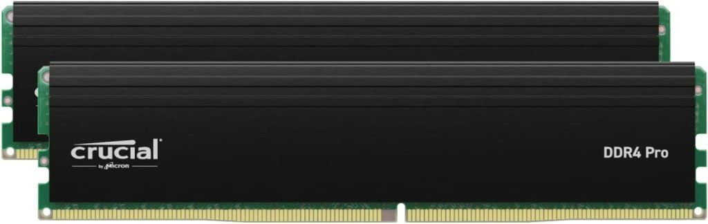 Crucial 32GB DDR4 3200 Pro RAM Kit: $196