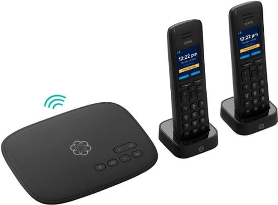 Ooma Telo Air Free Home Phone Service w/ 2 HD3 Handsets: $90 Ooma Telo Air Free Home Phone Service w/ 2 HD3 Handsets: $90