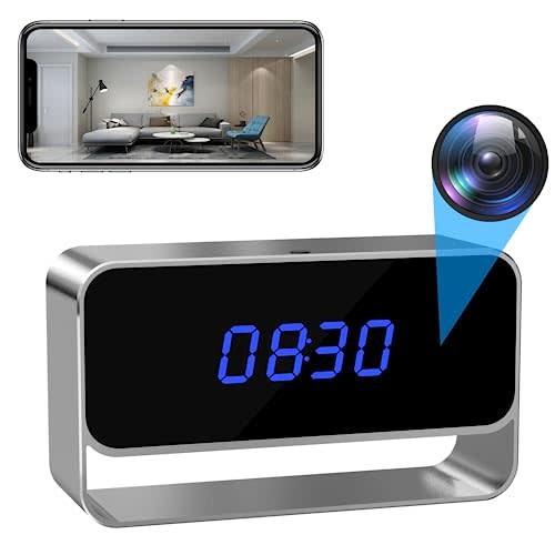 1080p Hidden Camera Clock: $34.99 1080p Hidden Camera Clock: $34.99