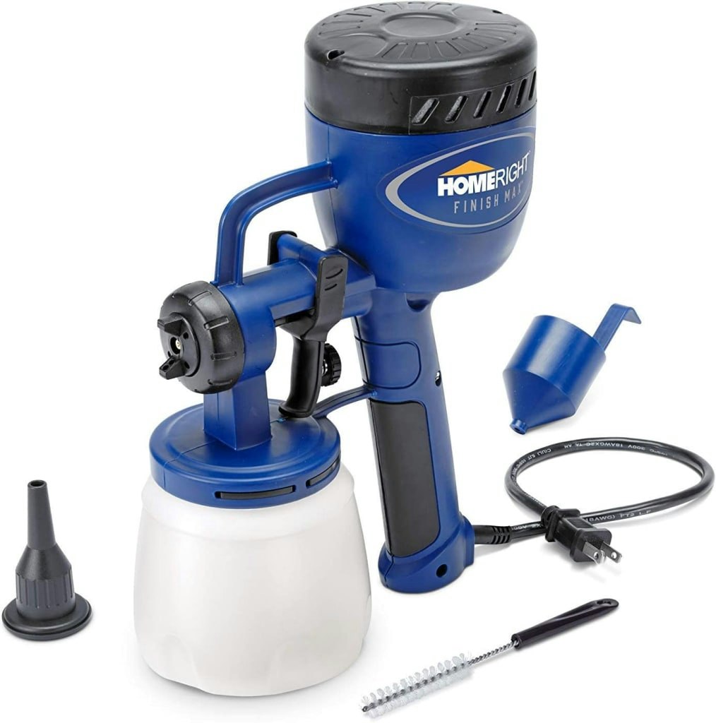 HomeRight Finish Max Electric HVLP Paint Sprayer: $22 HomeRight Finish Max Electric HVLP Paint Sprayer: $22