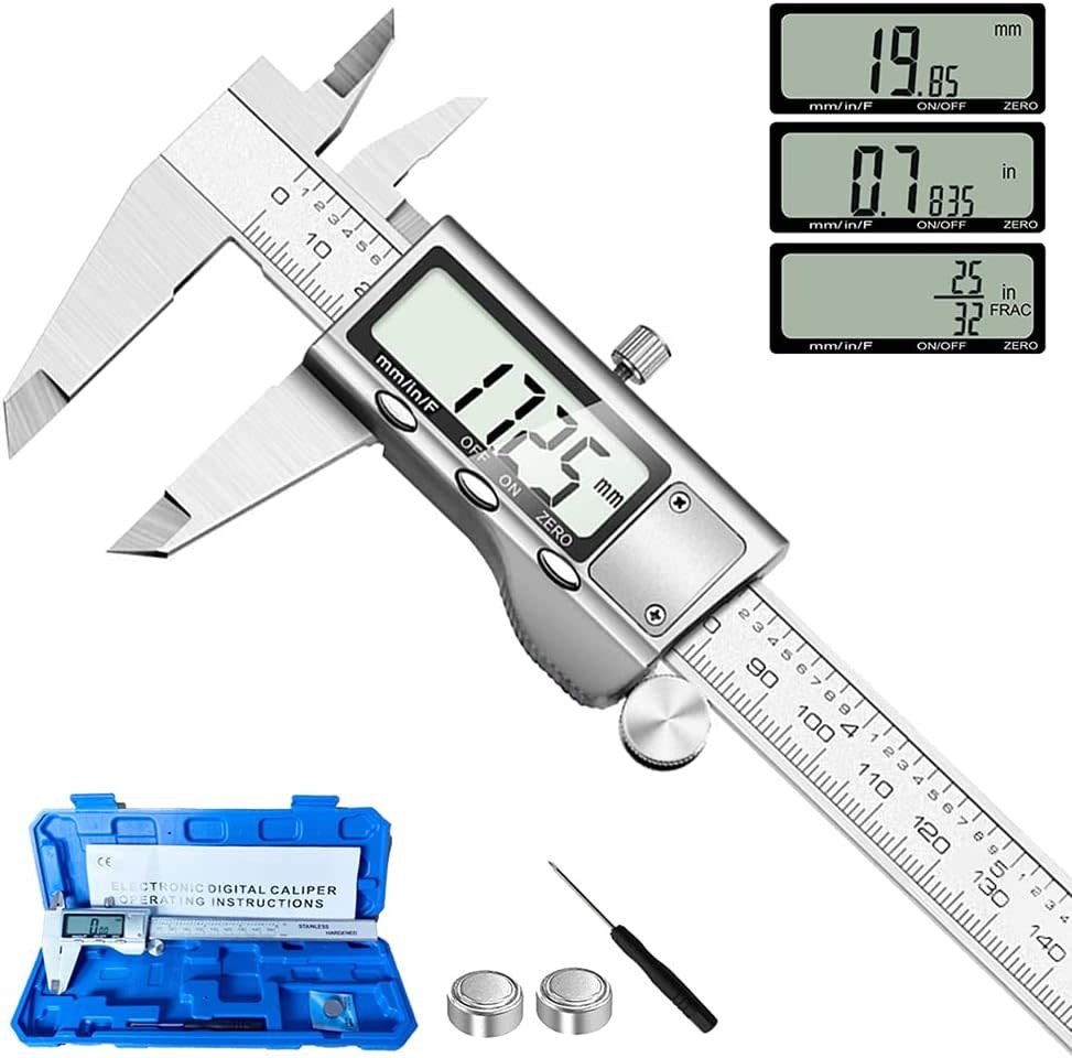 Stainless Steel Digital Calipers: $16