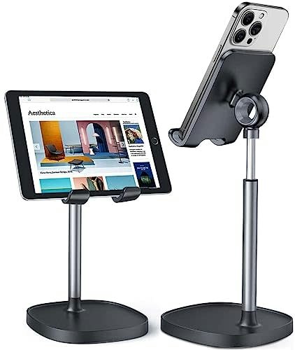 Lisen Adjustable Desk Cell Phone Stand: $9.99 Lisen Adjustable Desk Cell Phone Stand: $9.99