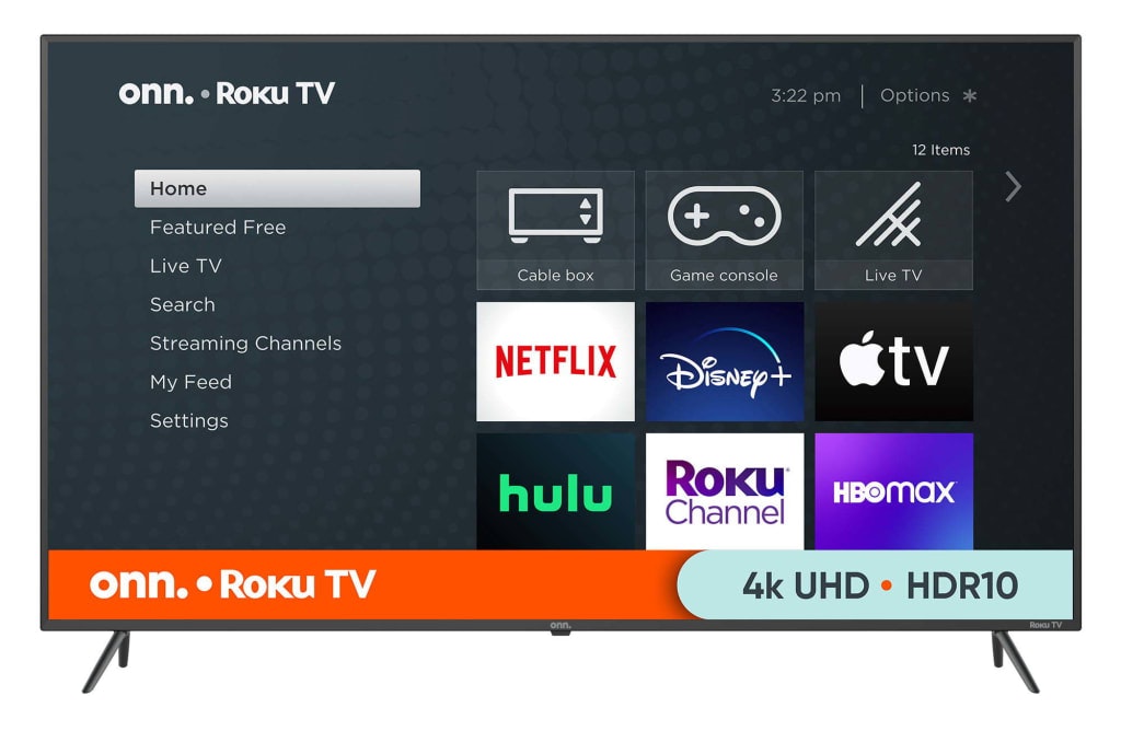 Onn 65" 4K HDR LED UHD Smart TV: $217 Onn 65" 4K HDR LED UHD Smart TV: $217