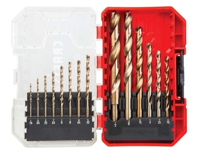 Craftsman 14-Piece Gold Oxide Drill Bit Set for $10 + free shipping w/ Prime