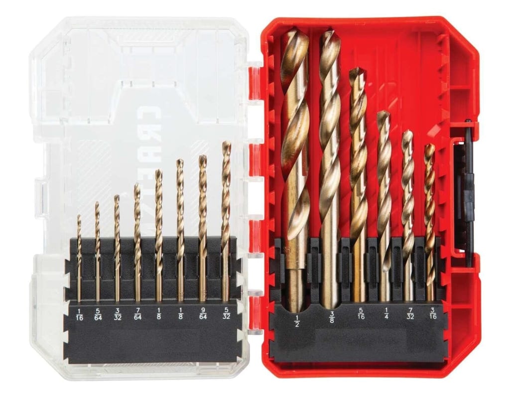 Craftsman 14-Piece Gold Oxide Drill Bit Set: $9.98
