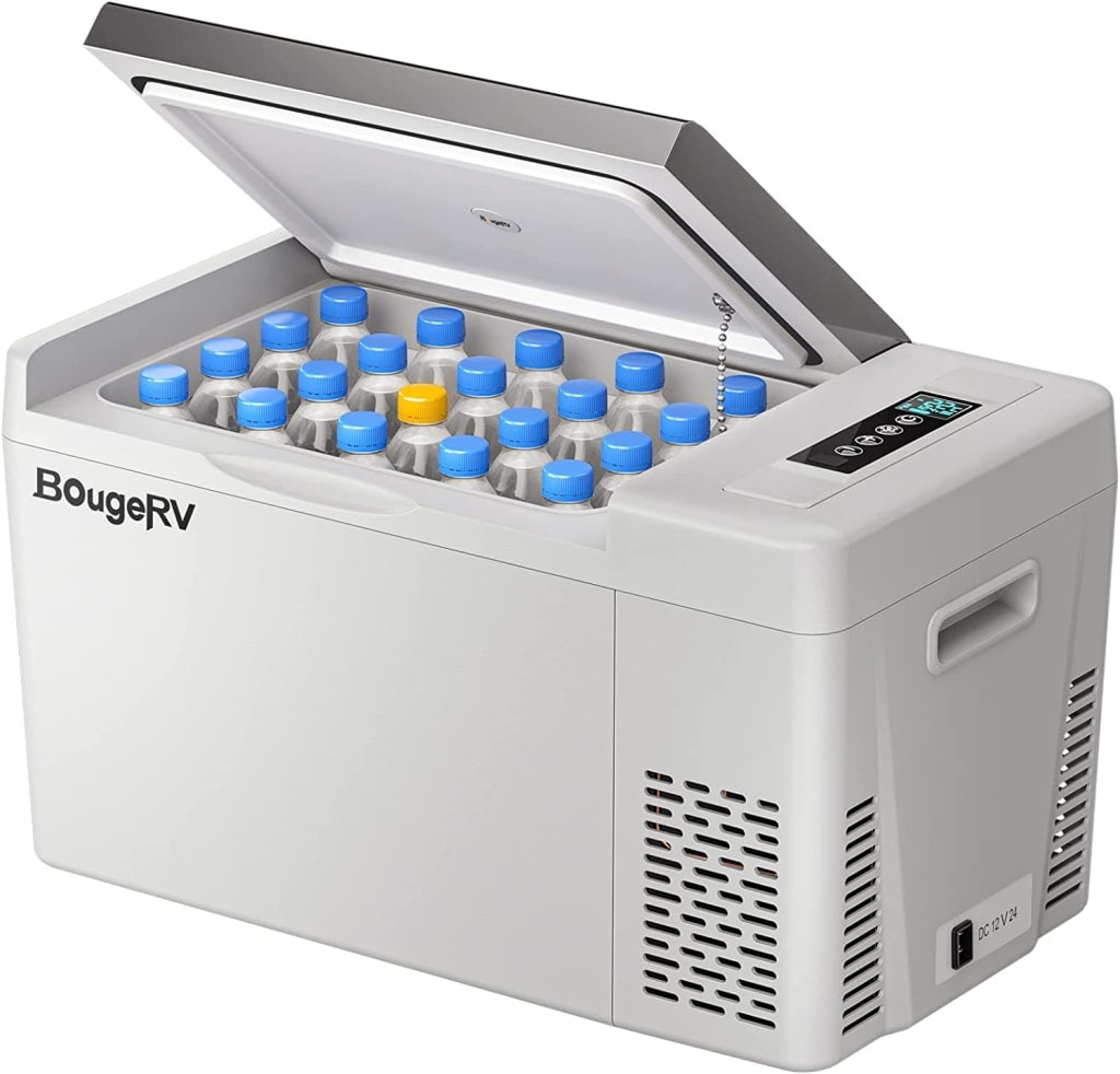 BougeRV 23-Quart Car Refrigerator: $144 w/ Prime