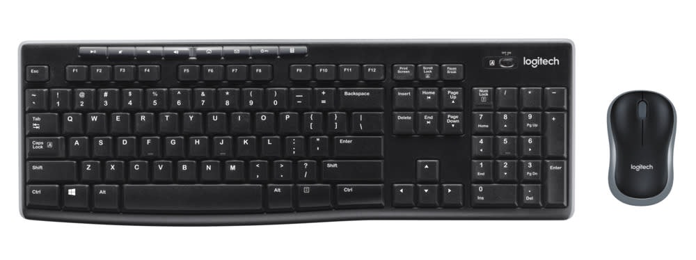 Logitech MK270 Wireless Keyboard and Mouse Combo: $20